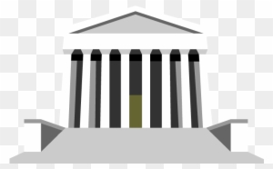 Supreme Court Of The United States White House Judge - Supreme Court Clipart Png