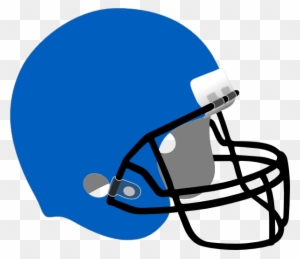 Ou Football Helmet Clipart - Blue Football Helmet Clipart
