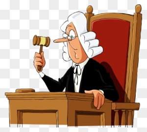 Scrapbook - Judge Cartoon Character
