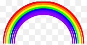Clipart Of Rainbow - Rainbow Jpg