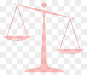 Transparent Scales Of Justice Clip Art At Clker - Scales Of Justice Clip Art