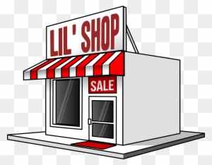 With Sign Fixed - Small Business Clipart