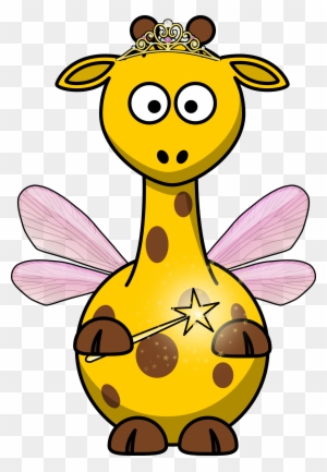 Giraffe Fee 555px - Funny Cartoon Giraffe