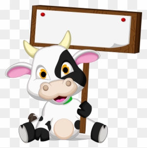 Cow - Animal Name Tag Templates