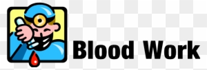 Blood Clipart Lab Work - Blood Testing Clip Art