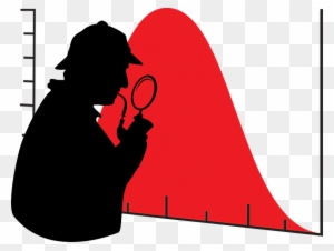 Sherlock Holmes And The Bell Curve - Sherlock Holmes Silhouette