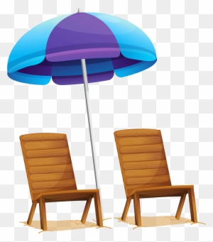 Umbrella Chair Cliparts Free Download Clip Art Free - Beach Umbrella Clipart Transparent