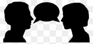 Clipart Cosy People Talking Clipart Png Two Transparent - People Talking Clip Art