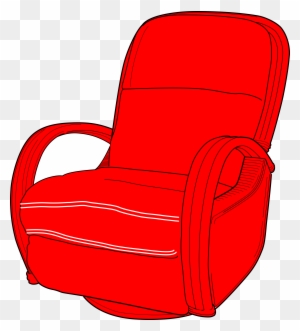 Chair Red - Seat Clipart