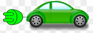 Big Image - Electric Car Clipart