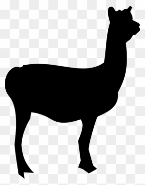 I Lov Guitars - Llama Outline