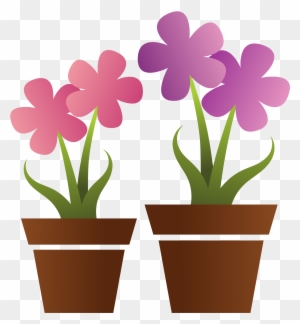 Flowers In Pot Clipart