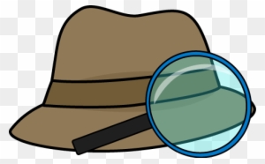 Detective Hat Clipart, Transparent PNG 