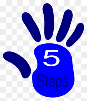 Five Step Clip Art - 5 Steps Clip Art