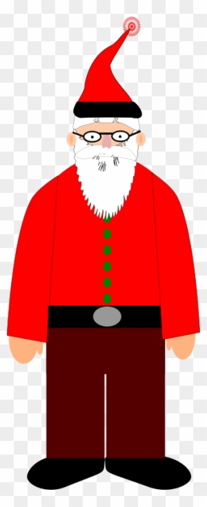 Santa Clipart - Santa Body Parts