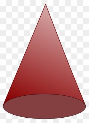 Clip Arts Related To - 3d Shapes Cone