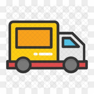 Delivery Van Icon - Vehicle