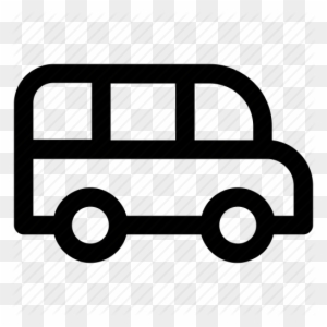 Delivery Clipart School Van - Minimal Transport Transparent Png