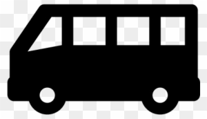 Minivan Vector - Mini Bus Icon Png