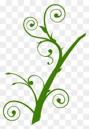 Green Branch Leaves Clip Art At Clker - Tree Branch Clip Art