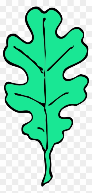 Color Variation D - Oak Leaf Clip Art