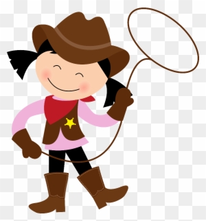 Cowboy E Cowgirl - Cowboy And Cowgirl Clipart