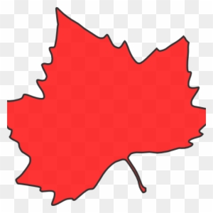 Maple Leaf Clipart Maple Leaf Clip Art At Clker Vector - Red Fall Leaf Clip Art