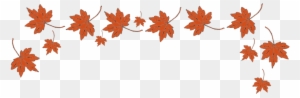 Autumn Leaf Banner - Fall Leaves Clip Art