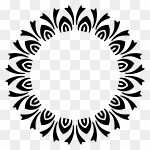 Big Image - Clip Art Pattern Border Circle