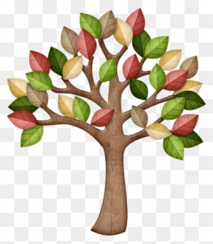 Фотки - Tree Stem With Flower Clipart