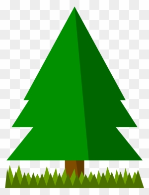 Free Simple Spruce Tree Clip Art - Tree Clip Art Simple