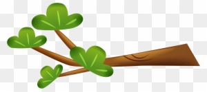 Leaf Branch Animation Cartoon - Cartoon Branch With Leaves