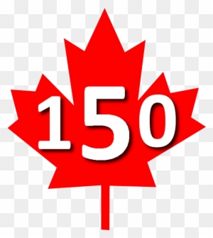 Transparent Canada 150 Maple Leaf 300 - Flag Logo Of Canada