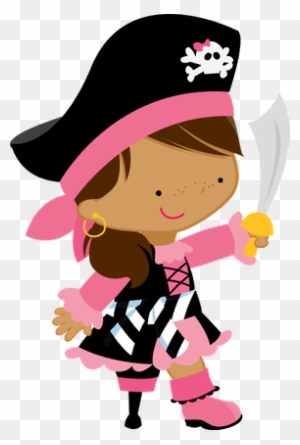 Girl Pirate Clipart, Free Girl Pirate Clipart Image - Peg Leg Pirate Girl