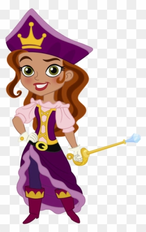 Pirate Clipart Pirate Princess - Jake And The Neverland Pirates Girls