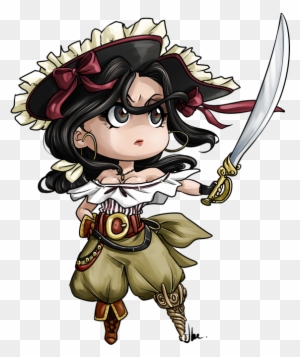 Chibi Challenge - Anime Pirate Girl Chibi