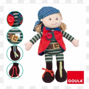 Goula - Pirate Girl - Goula D52010 Dressing Skills Pirate Girl