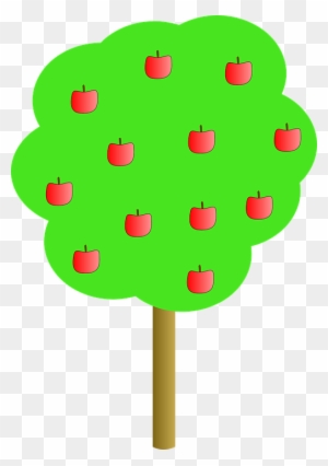 Apple Tree Clip Art Free Vector - Apple Tree Clip Art