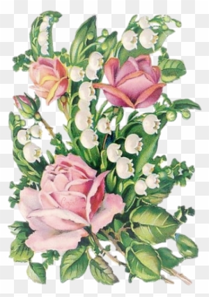 Rose Bouquet With Other Flowers - Hybrid Tea Rose