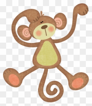 Resultado De Imagen Para Baby Monkey Dibujo - Jungle Baby Shower Invitations