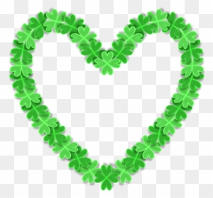 Love 3d Heart Shamrock Clover St Patrick's - St Patrick Tagesherz Geschenkanhänger