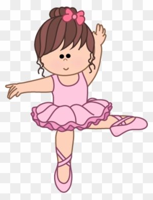 Ballerina Clipart, Scrapbooking, Scrapbook, Ballerina - Little Girl Dancing Clipart