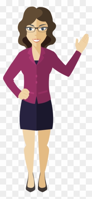 Woman Clipart Png - Business Woman Vector Png