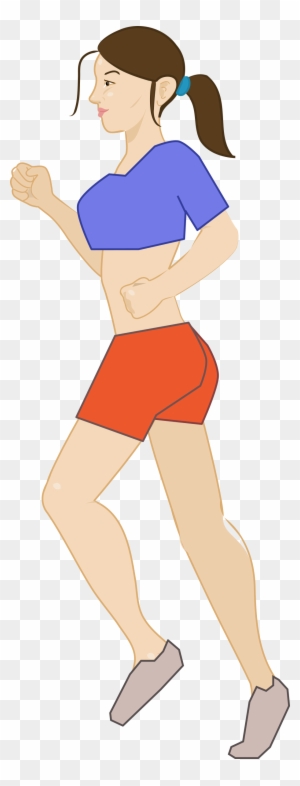 jog in place clipart