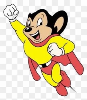 Mighty Mouse Clip Art - Mighty Mouse Cartoon Png - Free Transparent PNG