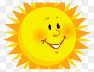 Happy Clipart Sunshine - Smiley Sun Transparent