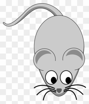 Mice Clipart Pet - Grey Mouse Clipart