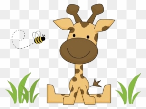 Baby Girl Giraffe Clip Art - Baby Giraffe Clip Art