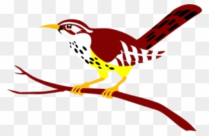 Free Stock Photos - Bird On The Branch Clipart