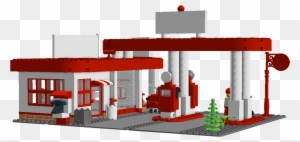 Gas Station Pictures - Gas Station Clipart Transparent